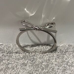 Kate Spade Silver Bow Bangle
